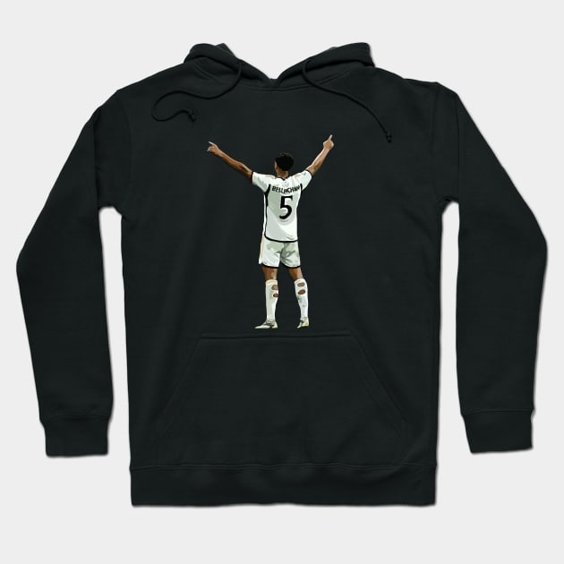 Jude Bellingham Hoodie by Webbed Toe Design's